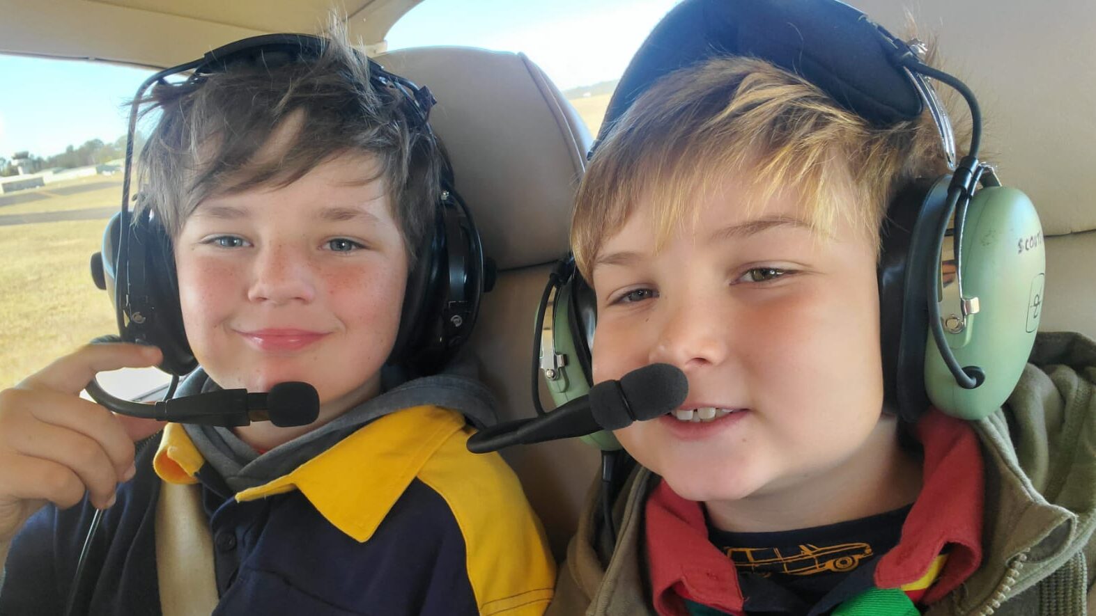 South Met Scouts Visit the Skies
